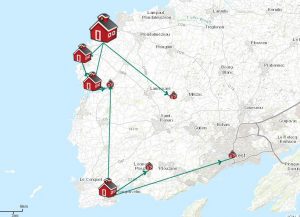 Migration de mes ancêtres bretons