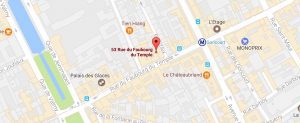 Paris Rue Faubourg du Temple