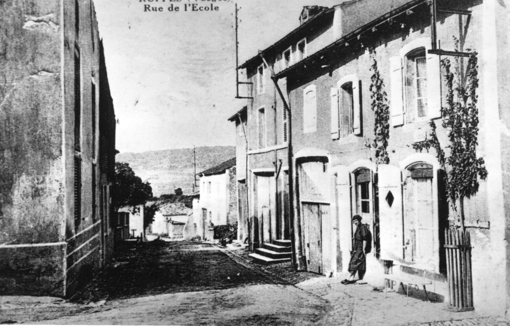 RUPPES Rue des Ecoles 1910