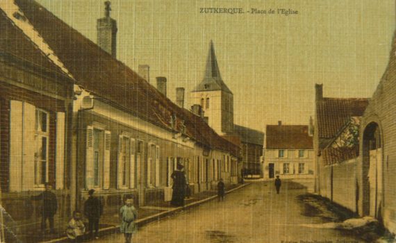 Zutkerque Place de l'Eglise 1910