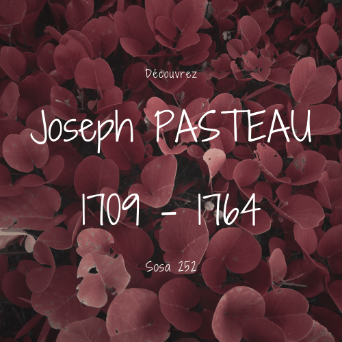 Joseph PASTEAU sosa 252