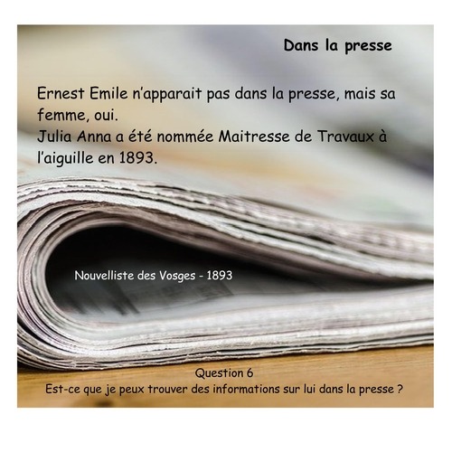 HARROY Ernest Emile Presse