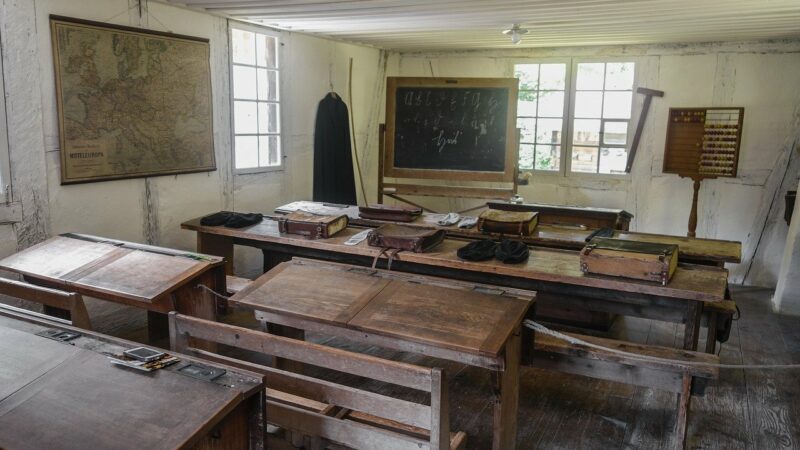 Ancienne classe d'école