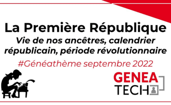 Geneatheme septembre Première République
