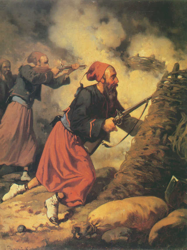 Zouaves pendant la guerre de Crimée